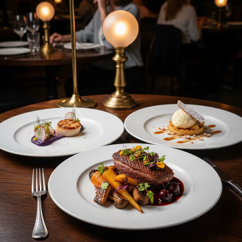 Heerlijk opgemaakt 3-gangen menu